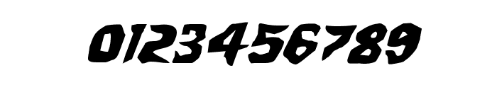 Count Suckula Expanded Italic Font OTHER CHARS