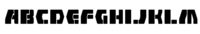 Counterfire Font LOWERCASE