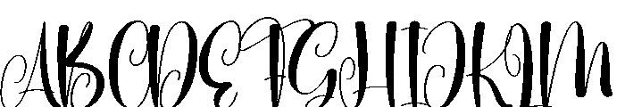 Countryside1 Font UPPERCASE