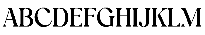 Couture Font UPPERCASE