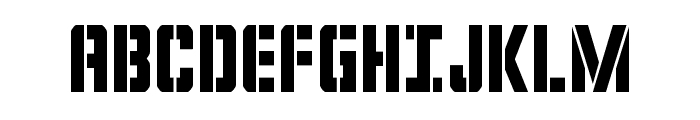 Covert Ops Condensed Font UPPERCASE