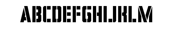 Covert Ops Condensed Font LOWERCASE