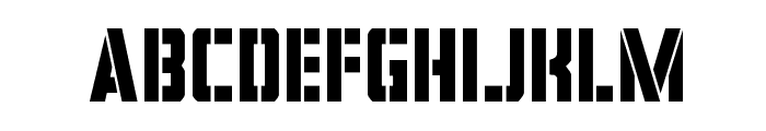 Covert Ops Condensed Font LOWERCASE