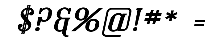 Covington Exp Bold Italic Font OTHER CHARS