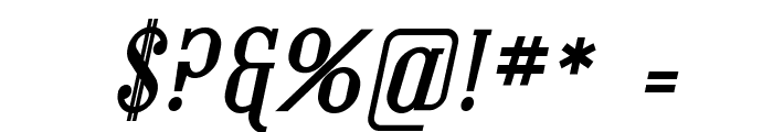 Covington SC Bold Italic Font OTHER CHARS