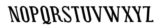 Covington SC Rev Bold Italic Font LOWERCASE