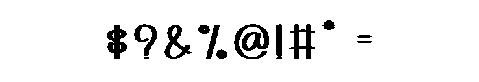 Cowboy Farmhouse Font OTHER CHARS