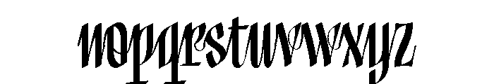 Cownaffle Font LOWERCASE