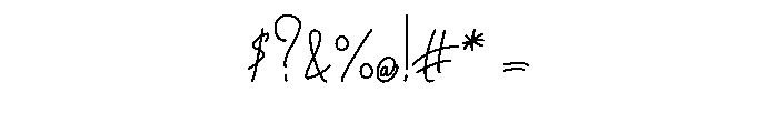 coconut1 Font OTHER CHARS