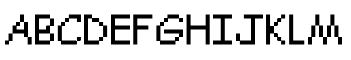 comic 8 Regular Font UPPERCASE