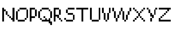 comic 8 Regular Font UPPERCASE