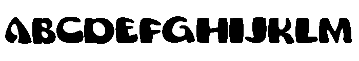 conch Font UPPERCASE