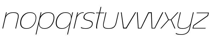 ?conoSans Reduced 34 Thin Exp Ita Font LOWERCASE
