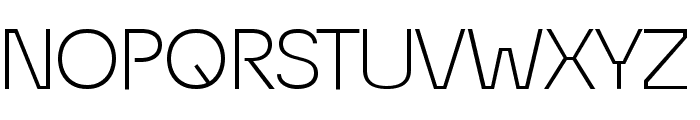 ?conoSans Reduced 43 Light Expanded Font UPPERCASE