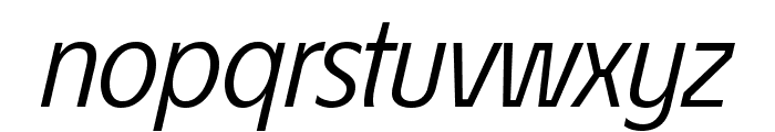 ?conoSans Reduced 56 Italic Font LOWERCASE