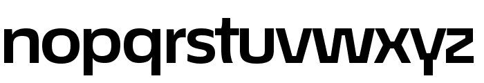 ?conoSans Reduced 73 Bold Expanded Font LOWERCASE