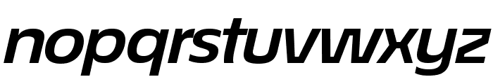?conoSans Reduced 74 Bold Exp Ita Font LOWERCASE