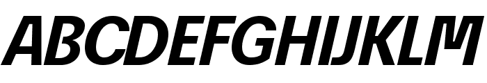 ?conoSans Reduced 76 Bold Italic Sample
