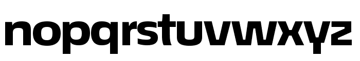 ?conoSans Reduced 83 Heavy Expanded Font LOWERCASE