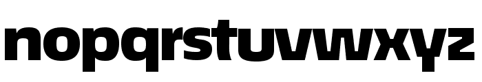 ?conoSans Reduced 93 Black Expanded Font LOWERCASE