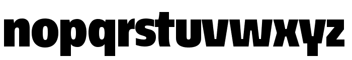 ?conoSans Reduced 95 Black Font LOWERCASE