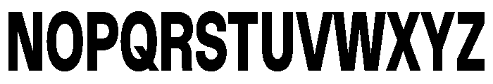 Cossette Titre 700 Font UPPERCASE
