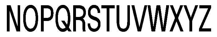 Cossette Titre Regular Font UPPERCASE