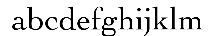 Cochin Font LOWERCASE