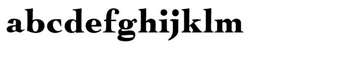 Cochin Black Font LOWERCASE