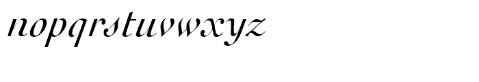 Cochin Italic Font LOWERCASE