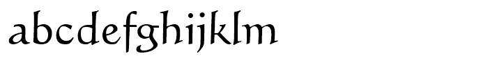 Codex Regular Font LOWERCASE