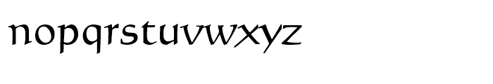 Codex Regular Font LOWERCASE