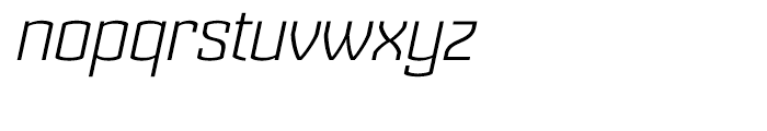 Cohort Light Italic Font LOWERCASE