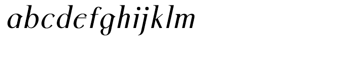 Colmcille Italic Font LOWERCASE