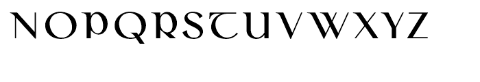 Colmcille Regular Font UPPERCASE