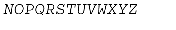Coln Mono Regular Font UPPERCASE