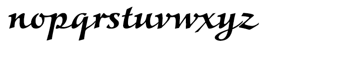 Colombine Bold Font LOWERCASE