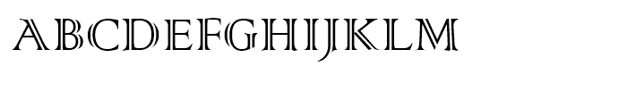 Colonna Regular Font UPPERCASE