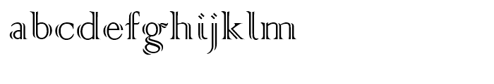Colonna Regular Font LOWERCASE