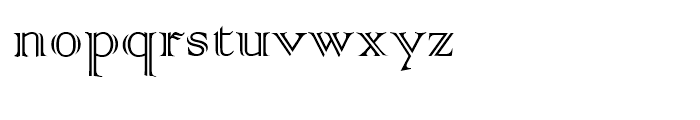 Colonna Regular Font LOWERCASE