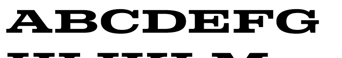 Colt Demi Font LOWERCASE