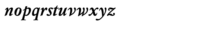 Columbus Bold Italic Font LOWERCASE