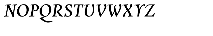 Combi Italic Medium Font UPPERCASE