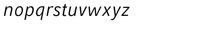 Compatil Fact Italic Font LOWERCASE