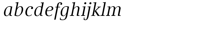 Compatil Text Italic Font LOWERCASE