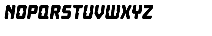 Computechnodigitronic Italic Font LOWERCASE