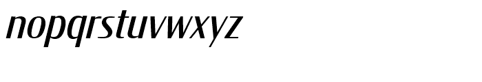 Condor Condensed Regular Italic Font LOWERCASE