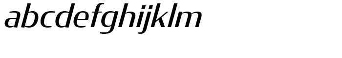Condor Regular Italic Font LOWERCASE