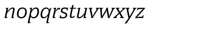 Congress Regular Italic Font LOWERCASE