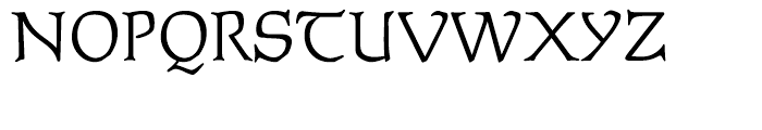 Connemara Old Style Light Font UPPERCASE